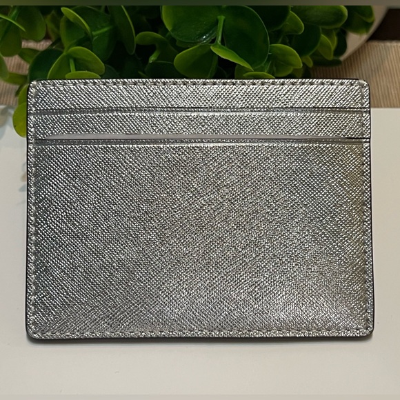 Kate Spade Silver Card Holder - Picture 3 of 14